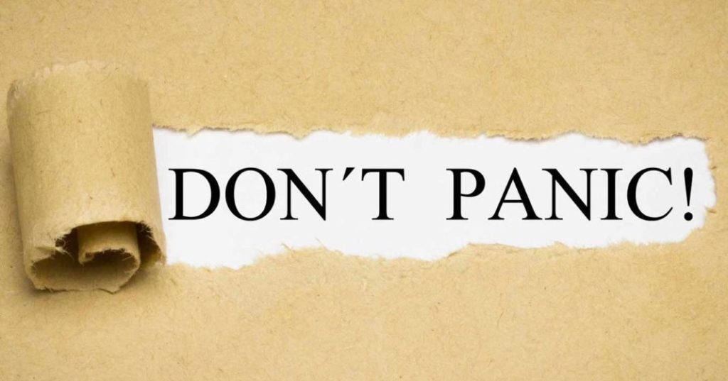 Don't panic!